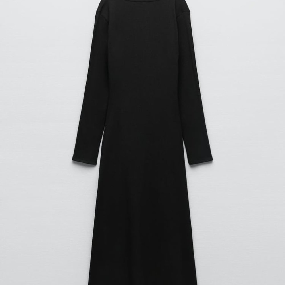 Zara RUCHED DRESS - Picture 5 of 8